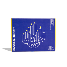 Bloom Candle - Natural Wood Base